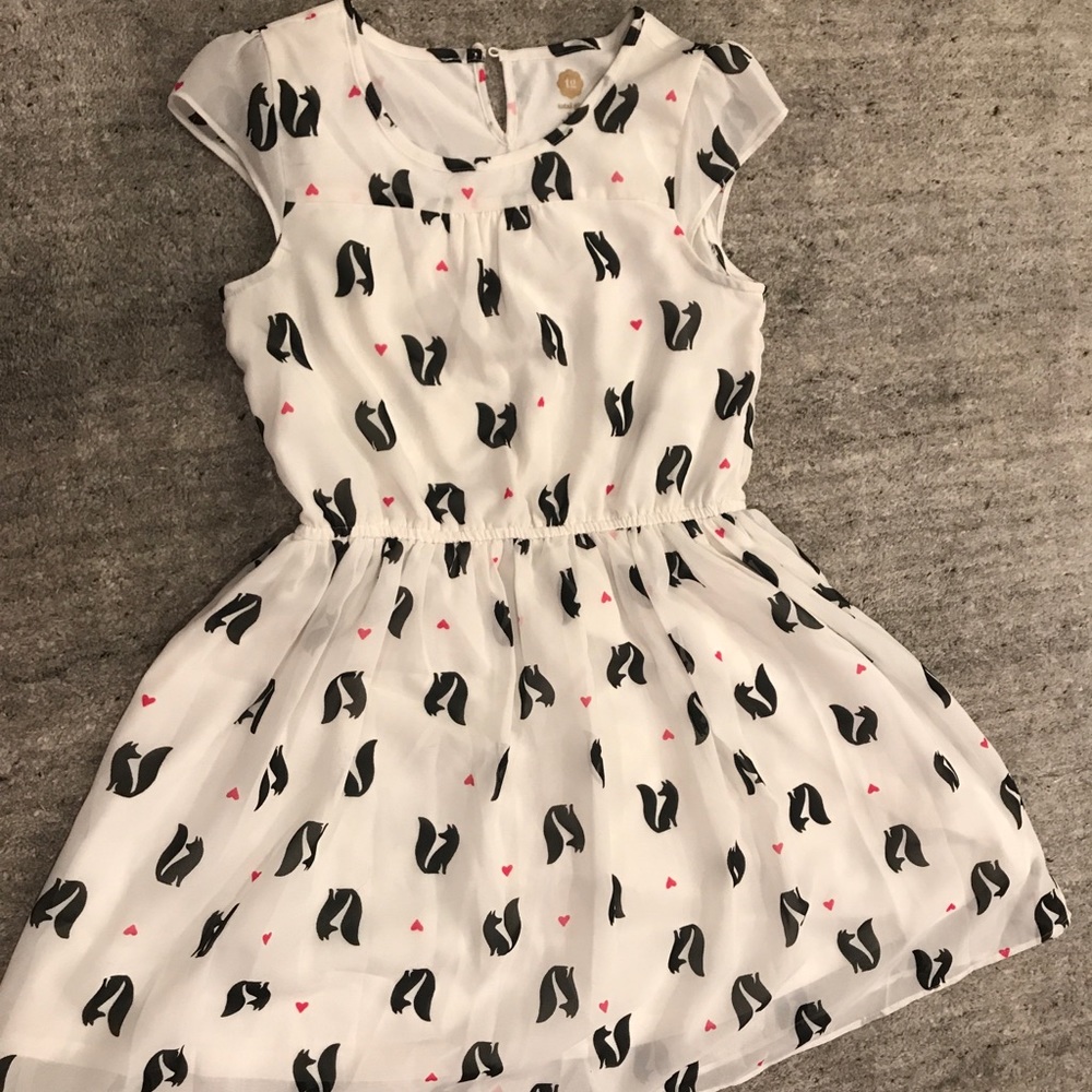 Fox and Heart dress